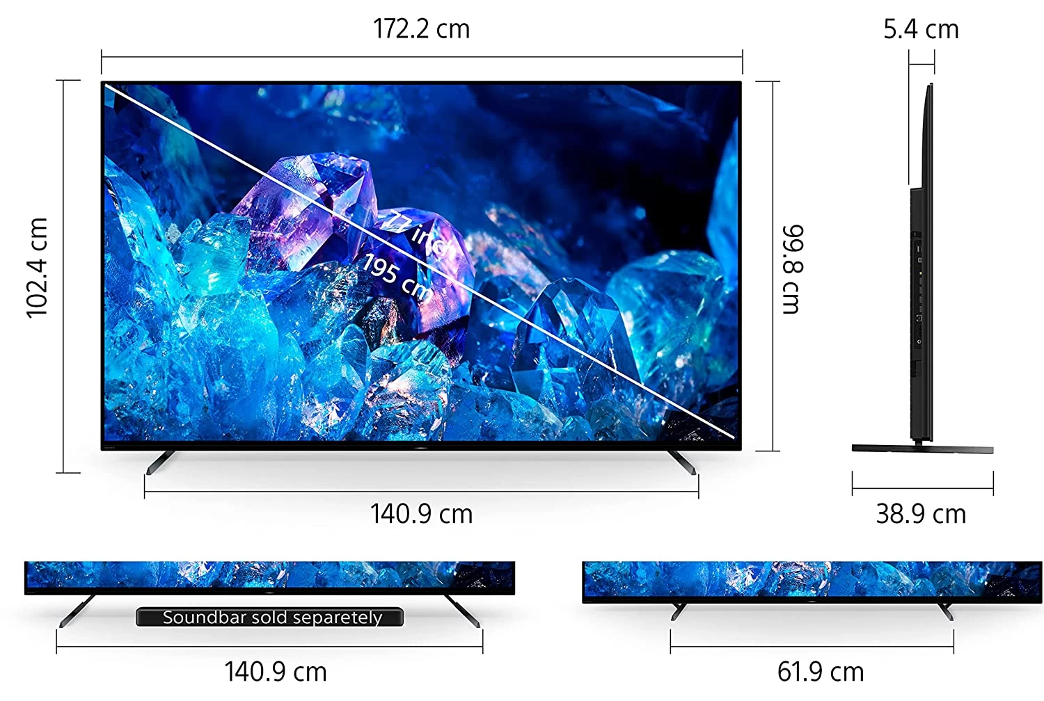 Sony 77 inch tv price in Bangladesh 777A80K OLED,